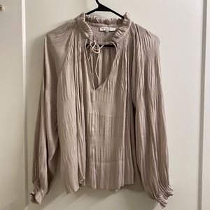 Grey Flowy Tunic